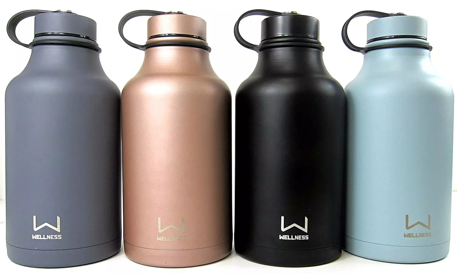 Stainless Steel Vacuum Insulated Growler Bottle (64 Oz.) - Primary Image