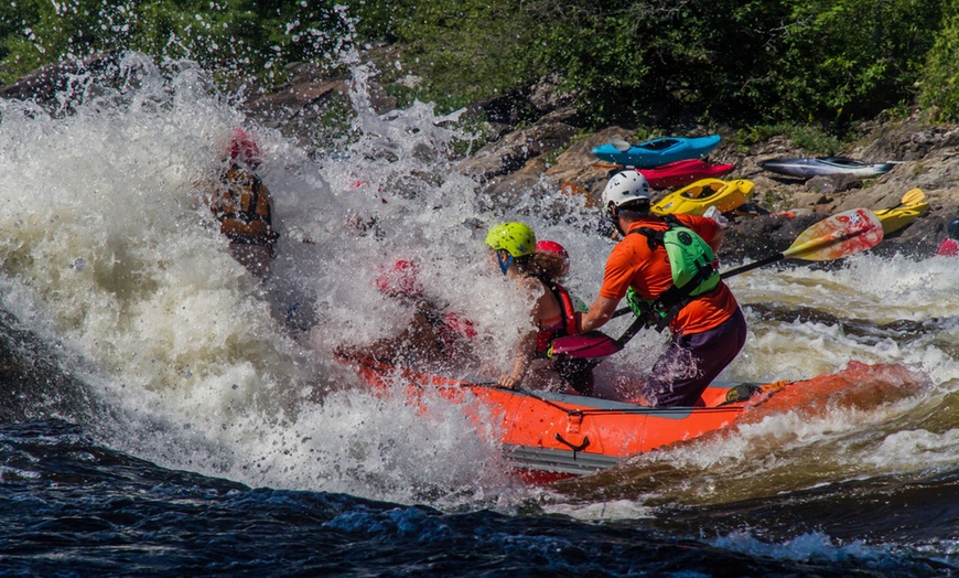 Image 2: Rafting and Snack