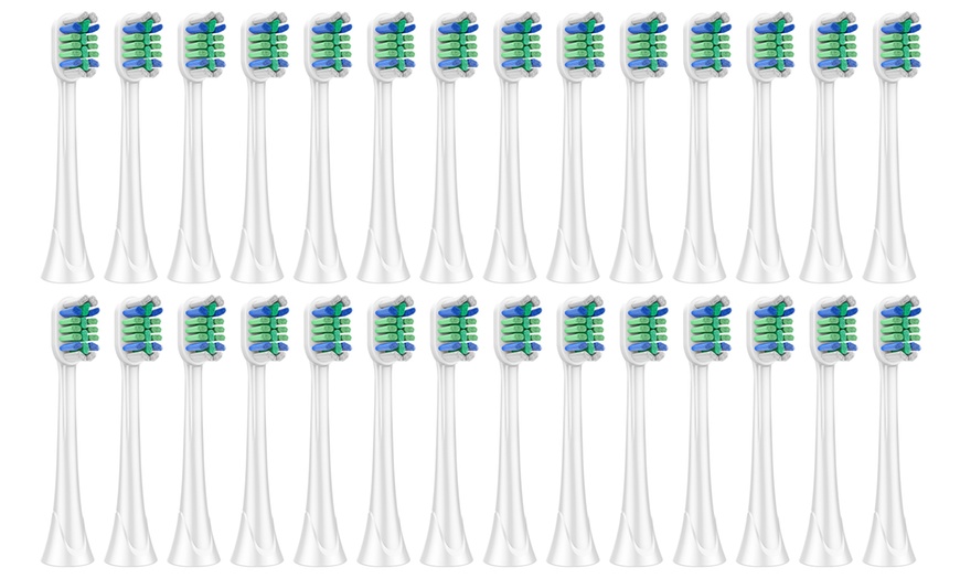 Image 7: 8-40Pcs Replacement Brush Heads Toothbrush Heads (Philips Sonicare Compatible)