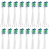 Image 7: 8-40Pcs Replacement Brush Heads Toothbrush Heads (Philips Sonicare Compatible)