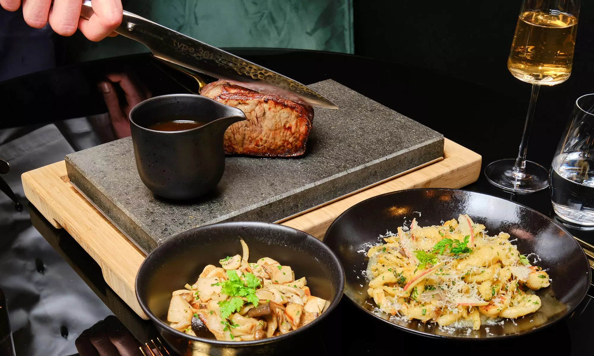 3-Gänge-Gourmet-Menü