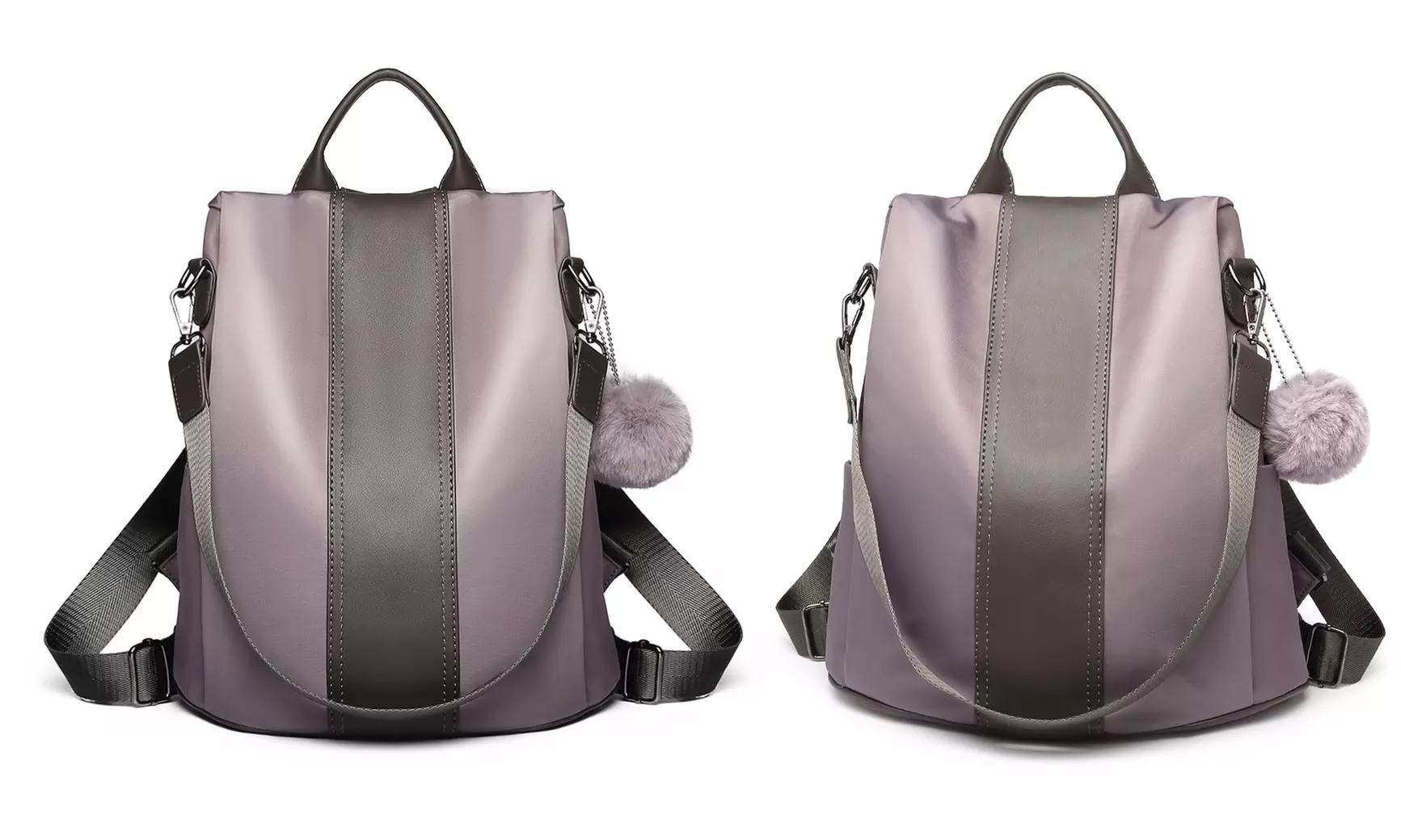 Clearance Miss Lulu Women Two Way Backpack Shoulder Bag