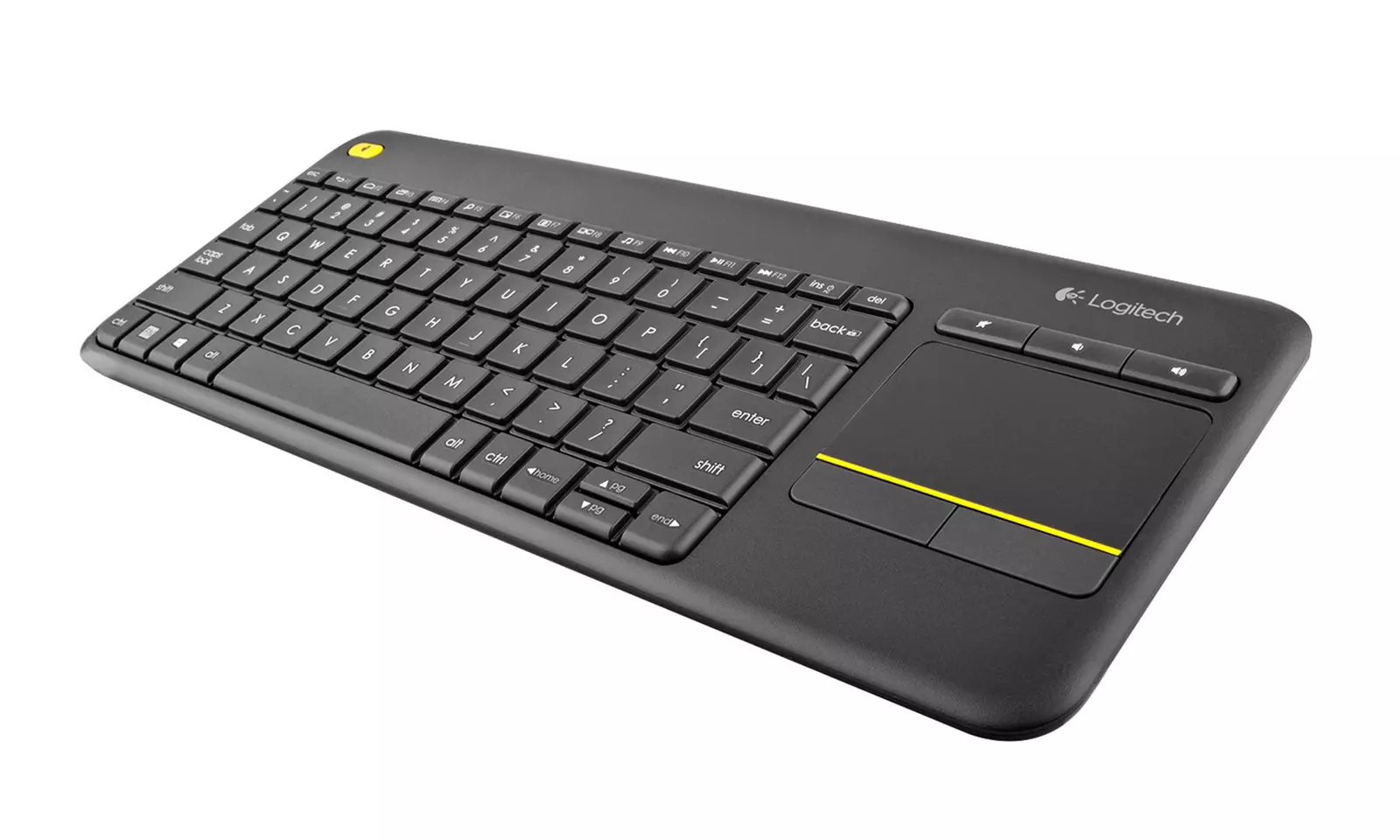 Logitech K400 Plus Wireless Touch Keyboard with Built-In Touchpad (Refurbished) - Primary Image