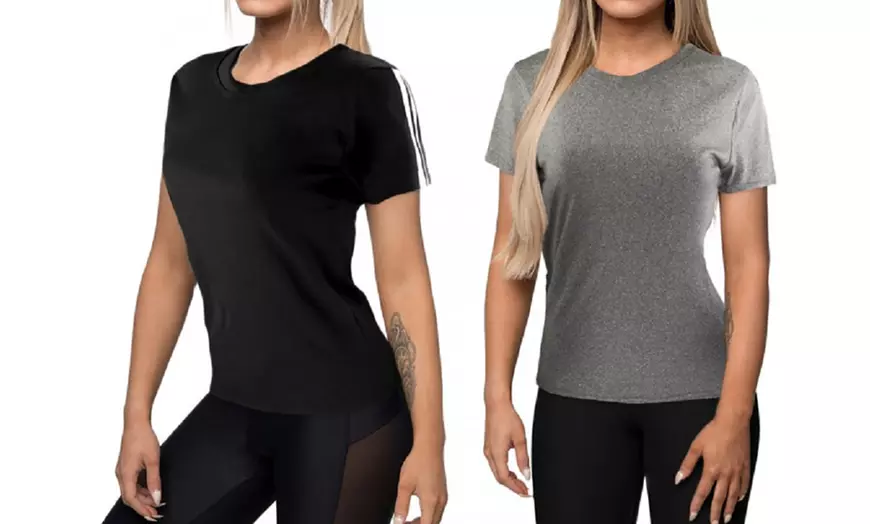 Image 1: Sporttop van ademende stoffen