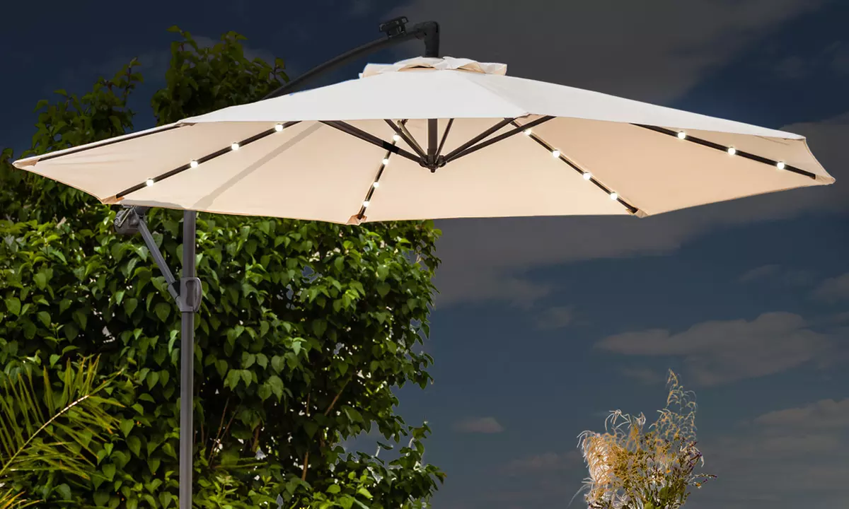 Swing & Harmonie LED-Sonnenschirm