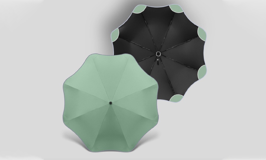 Image 6: Rounded-Corner Folding Umbrella