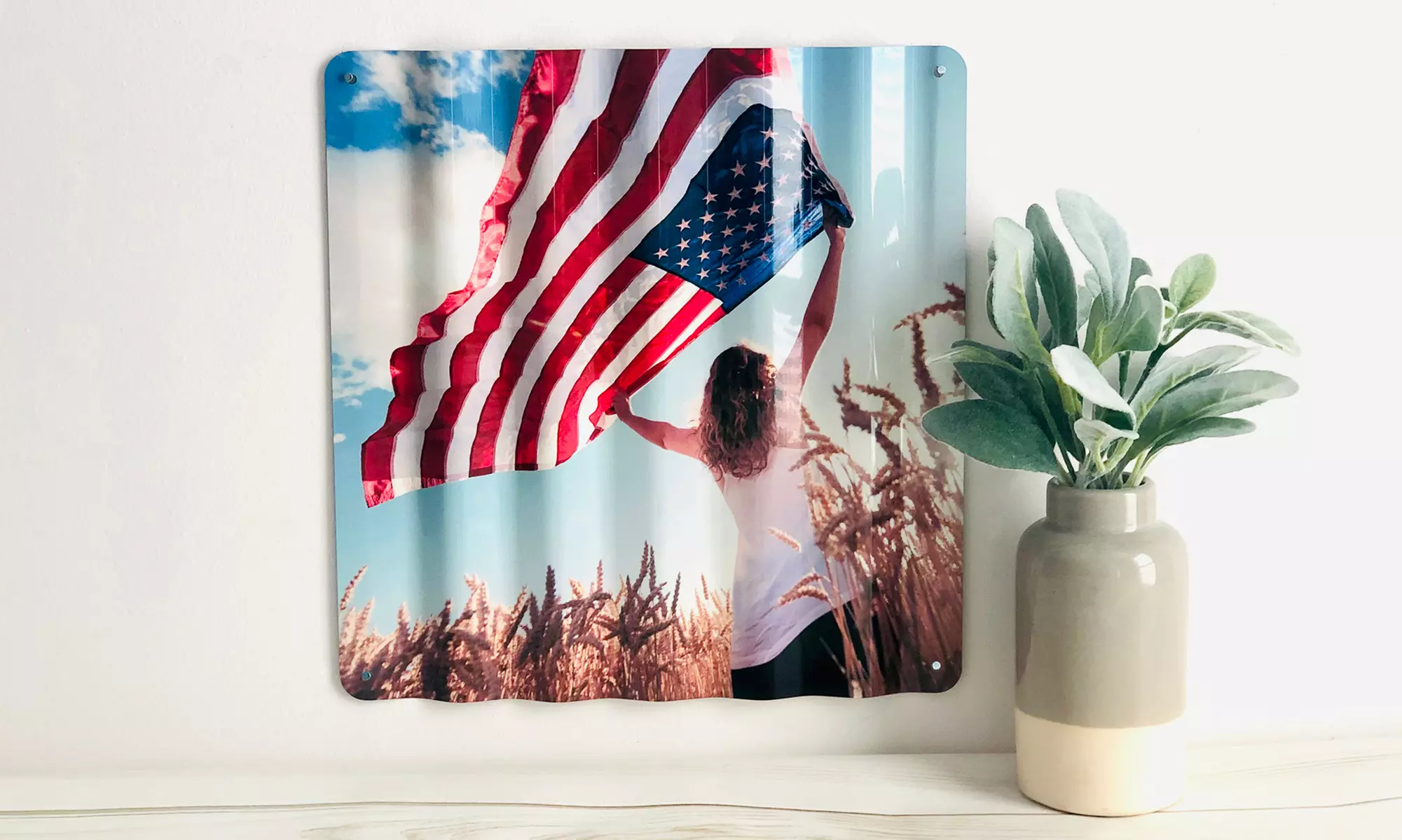 Washboard Metal Print from Picture It Custom (Up to 75% Off). Four Options Available. - Primary Image