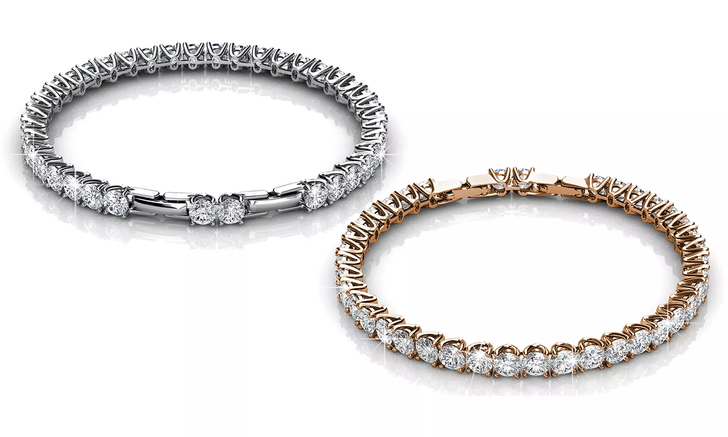 1 ou 2 bracelets Vénus de la marque HER JEWELLERY ornés de cristaux Swarovski® - Primary Image