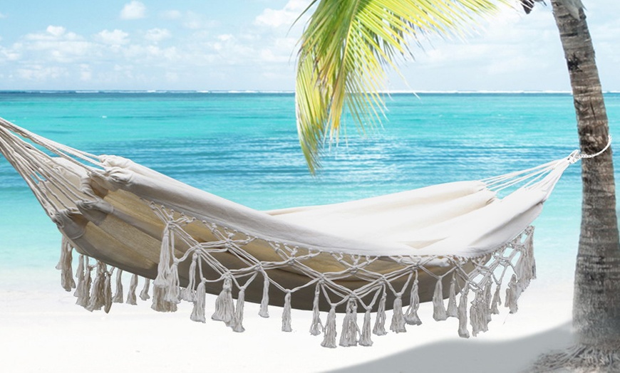 Image 28: Outdoor Bed Hammock