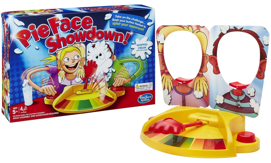 Image 1: Hasbro Pie Face Showdown Game