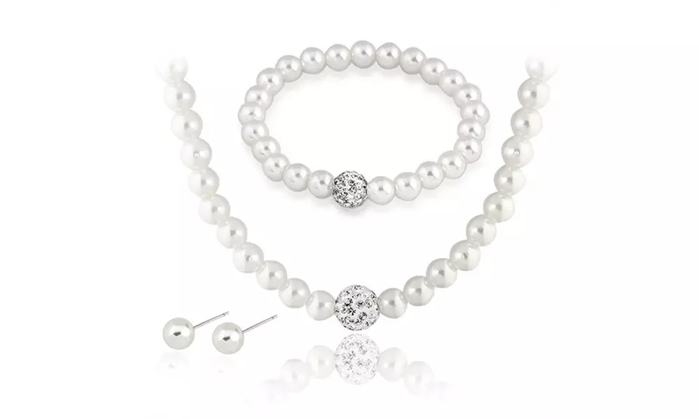 1 ou 2 sets bijoux avec perles - Primary Image