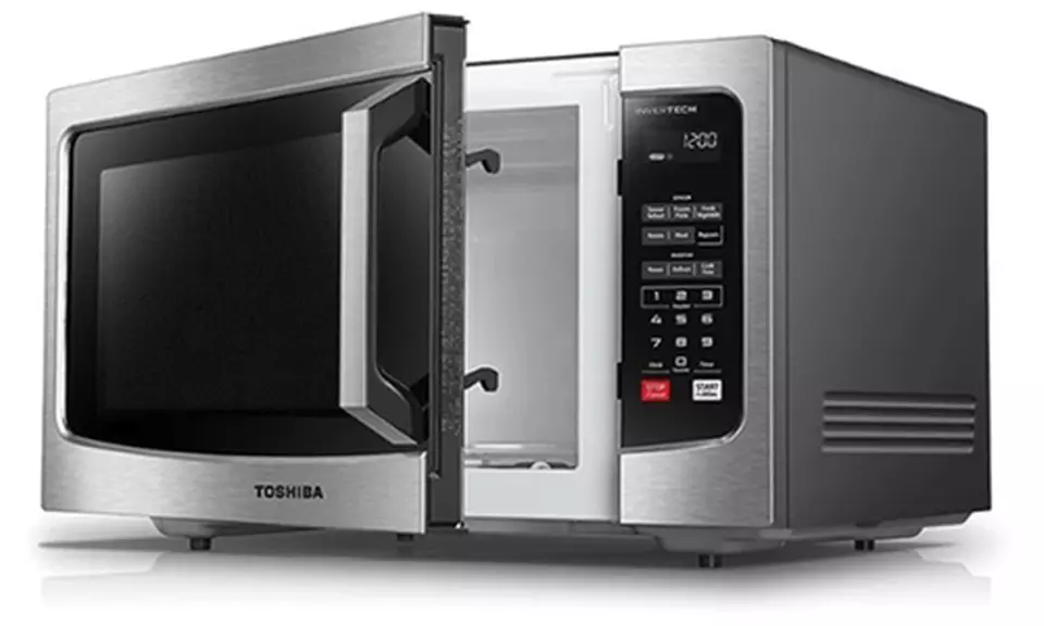 Toshiba 1.6 Cu. Ft. Stainless Steel Microwave with Inverter Technology - Primary Image