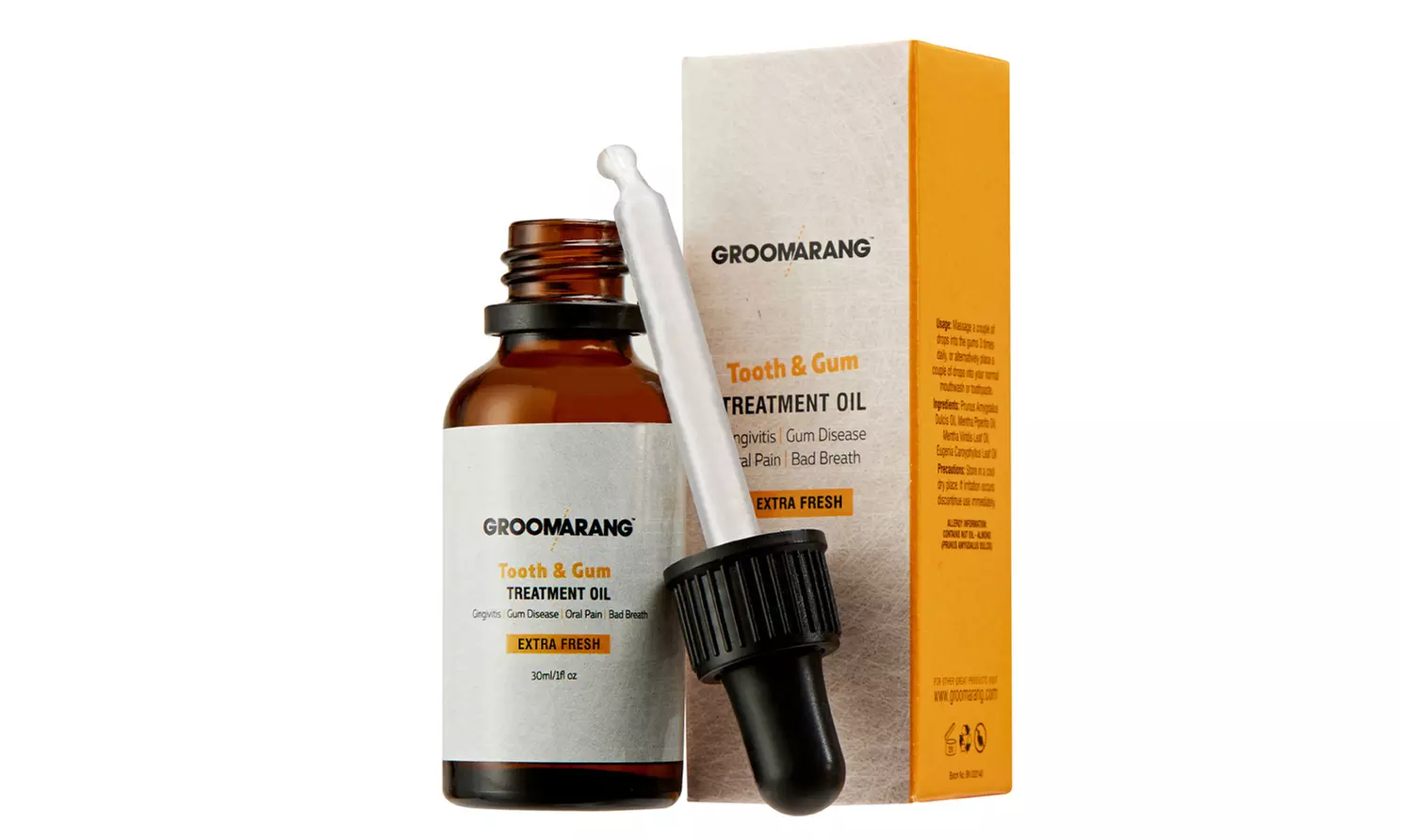 Huile de Groomarang pour les dents et gencives 30 ml - Second Medium