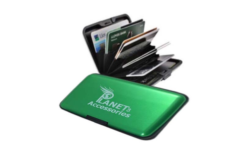 Image 10: One or Two Aluminium Card Wallets