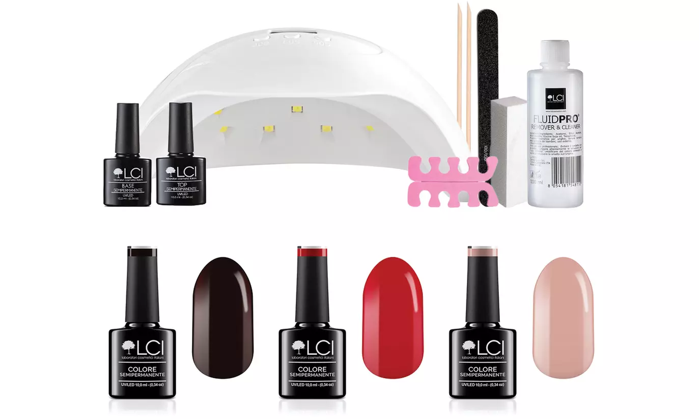 Kit de vernis semi-permanent Lci Cosmetics - Primary Image