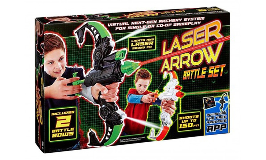 Image 2: Laser Arrow Battle Set