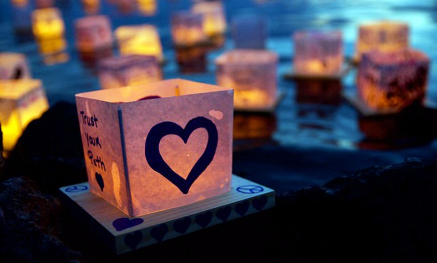 Image 12: Celebrate the Water Lantern Festival - Selected Dates and Locations: 26 April - 1 June 2025