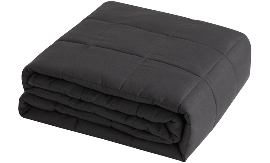 Image 10: Weighted Blanket for stress relief, 4kg, 6kg or 8kg 