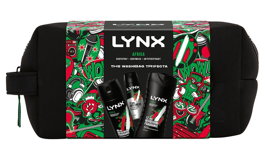 Image 2: Lynx Africa the Trifecta Bath and Body Three-Pieces Gift Set for Men 