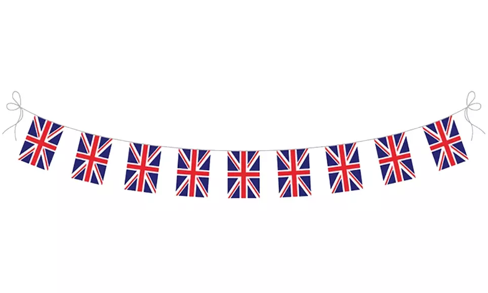 Union Jack Decorations - Tablecloth and Bunting Flags
