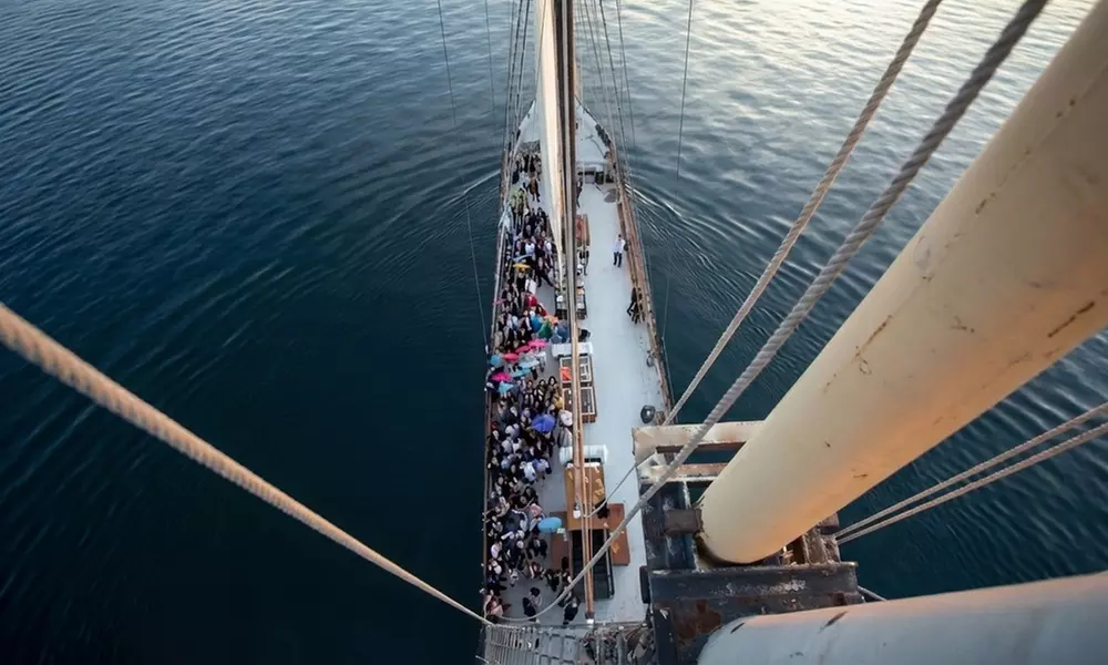 Lake Ontario Cruise on Tall Ship Kajama with Skyline Views