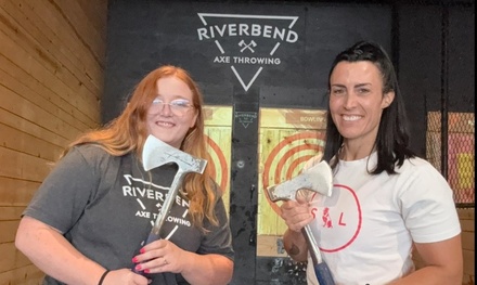 60-Minutes of Axe Throwing for 1 Person - Riverbend Axe Throwing - East Alton