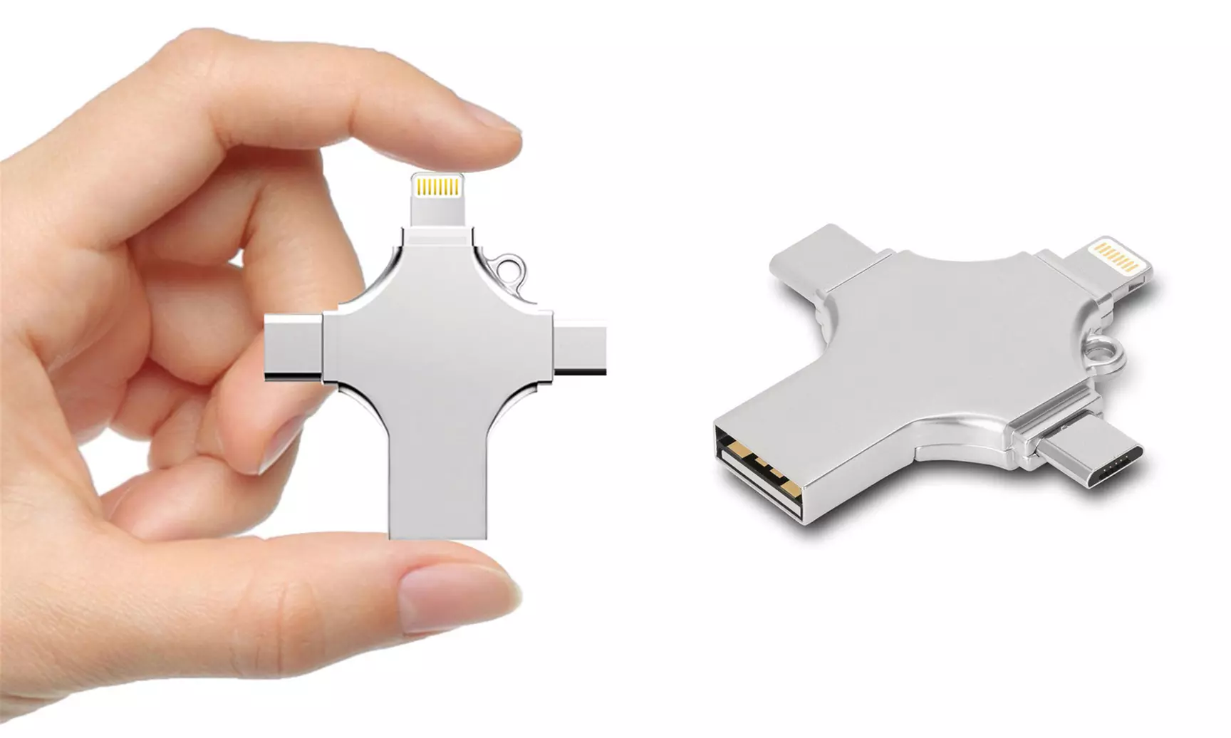 Flash drive con 4 ingressi e memoria da 32/64/128GB - Primary Image