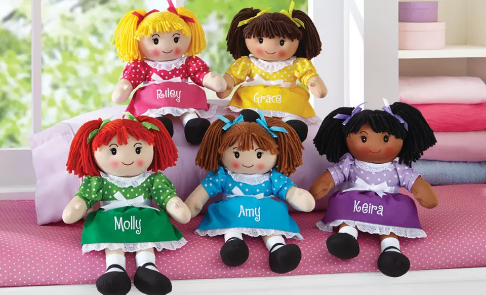 Personalized Cuddle Time Rag Doll from Personal Creations (50% Off) - Primary Image