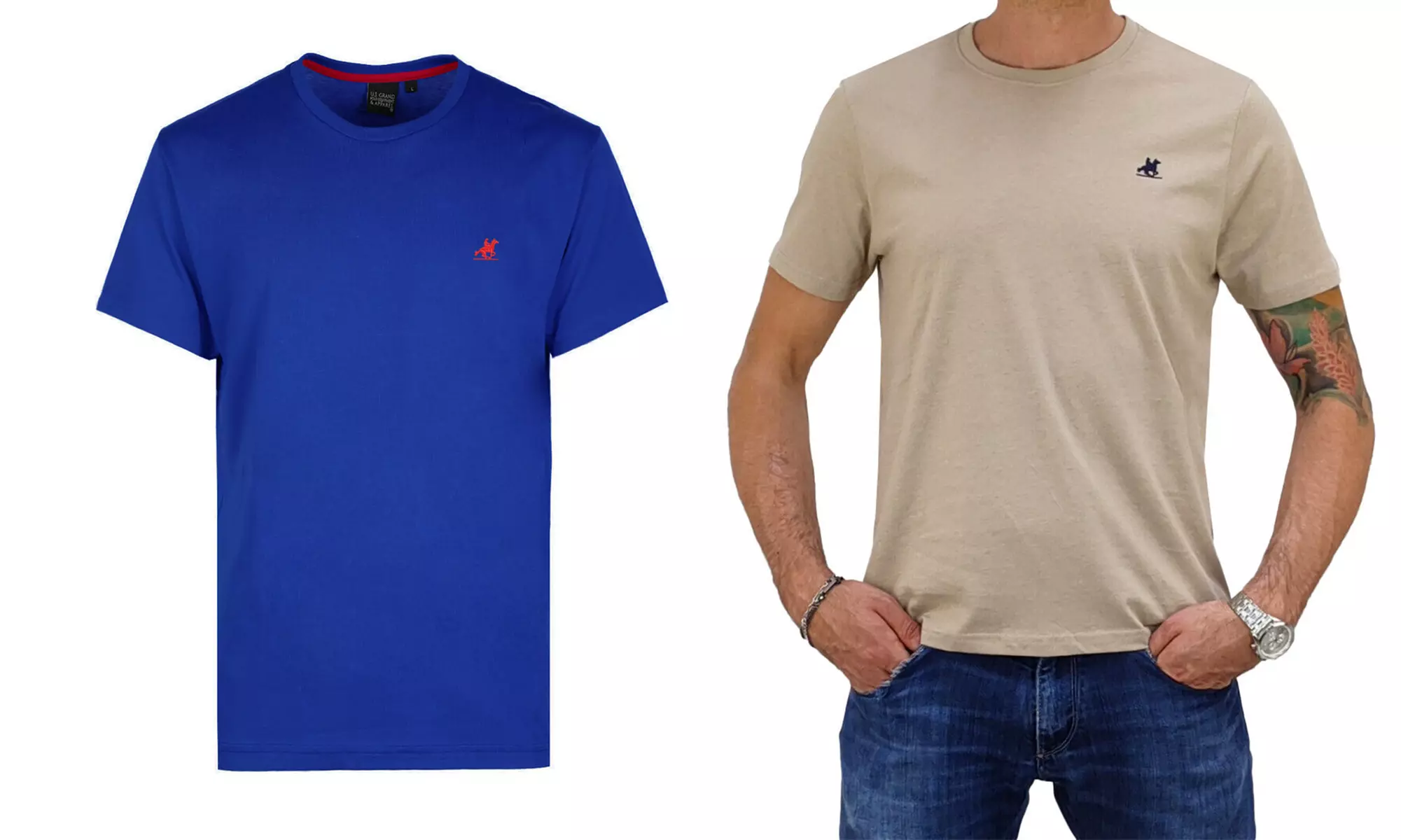 2 T-shirt U.S. Grand Polo