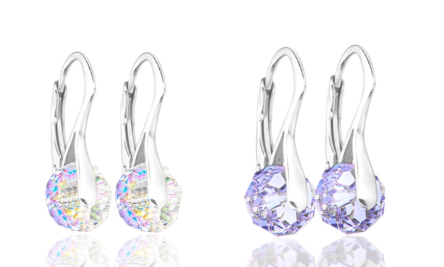 Image 20: Ah! Jewellery Earrings with Crystals from Swarovski®