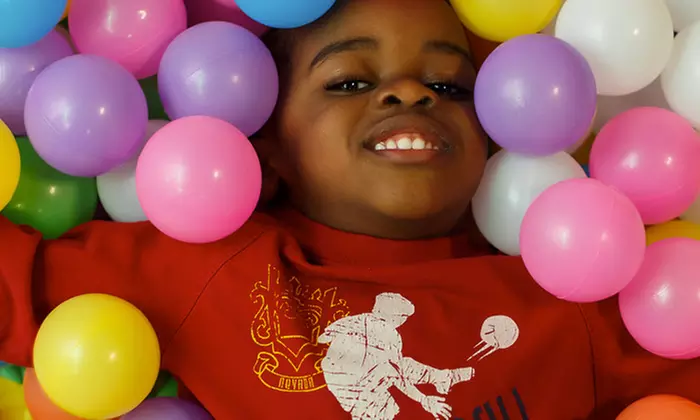 One, Two, or Three Kids' Playplace Visits with Lunch  at The Kids Fun Factory (Up to 39% Off) - Primary Image
