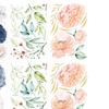 Image 20: Sticker avec diverses fleurs de printemps