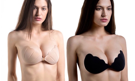 1 ou 2 soutien-gorge push-up adhésif