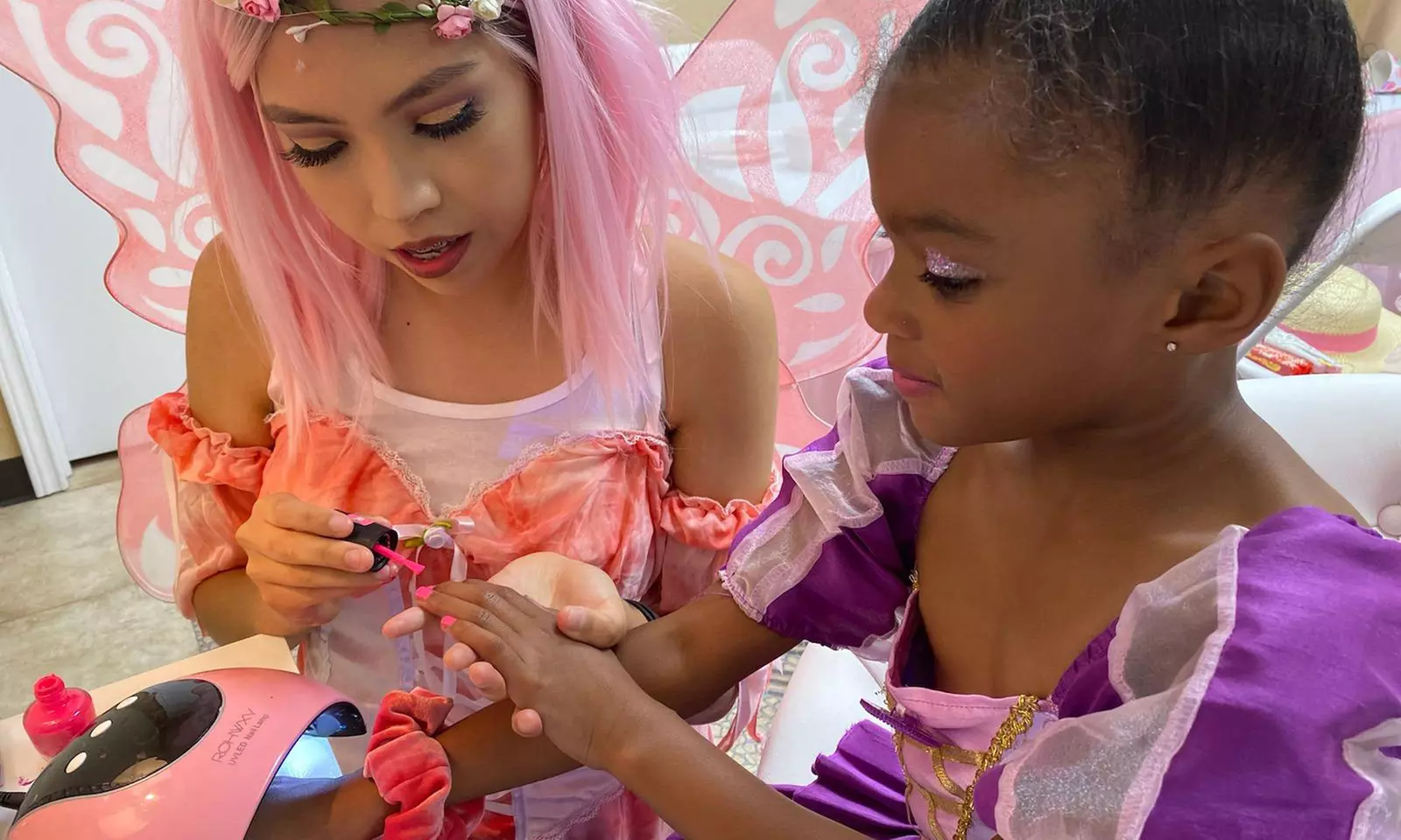 Glam Day Birthday Party for Eight Kids or Royalty Tea Party for Six Kids at Rose Royalty Castle (Up to 44% Off) - Primary Image