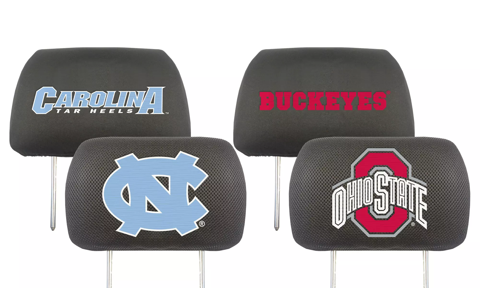 NCAA Team Headrest Covers - Primary Image