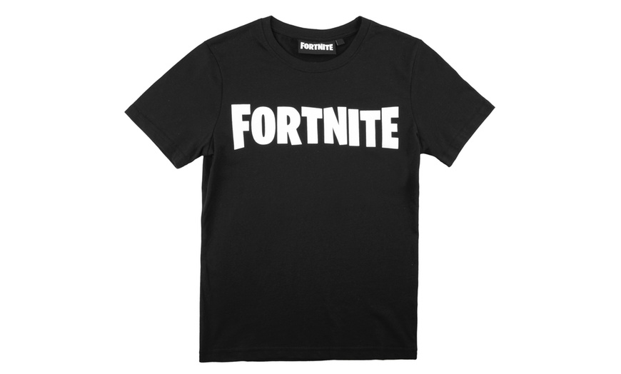 Image 4: Fortnite-Themed Cotton T-Shirt