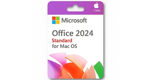 Microsoft Office Standard 2024 dla Mac: Word, Excel, PowerPoint i Outlook – dożywotni dostęp (do -77%)