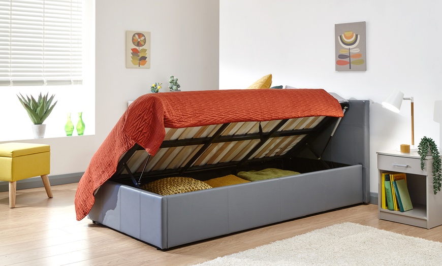 Image 8: End and Side Opening Ottoman Bed