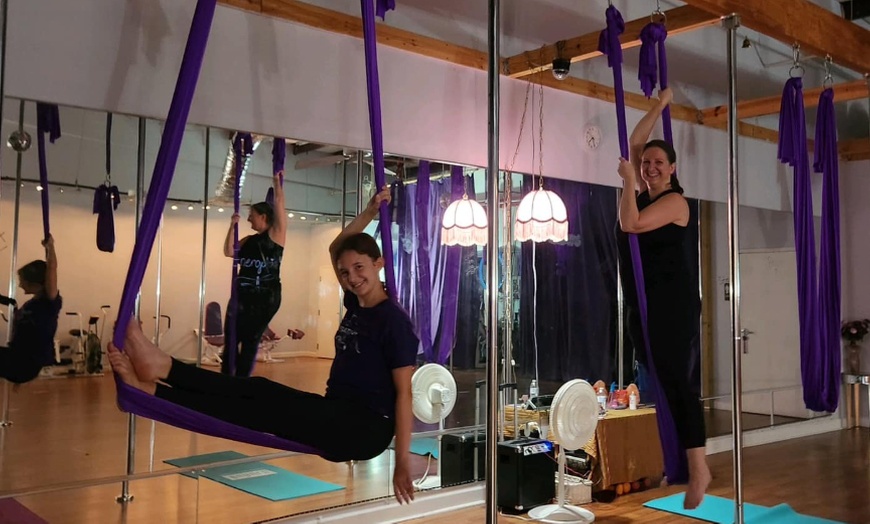 Image 10: 1 or 5 Women Only Fitness Classes including Pole Yoga and Aerial