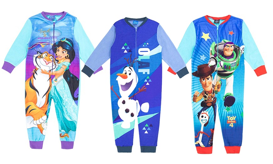 Kids' Character Fleece Jumpsuit | Groupon