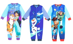 Kids' Character Fleece Jumpsuit