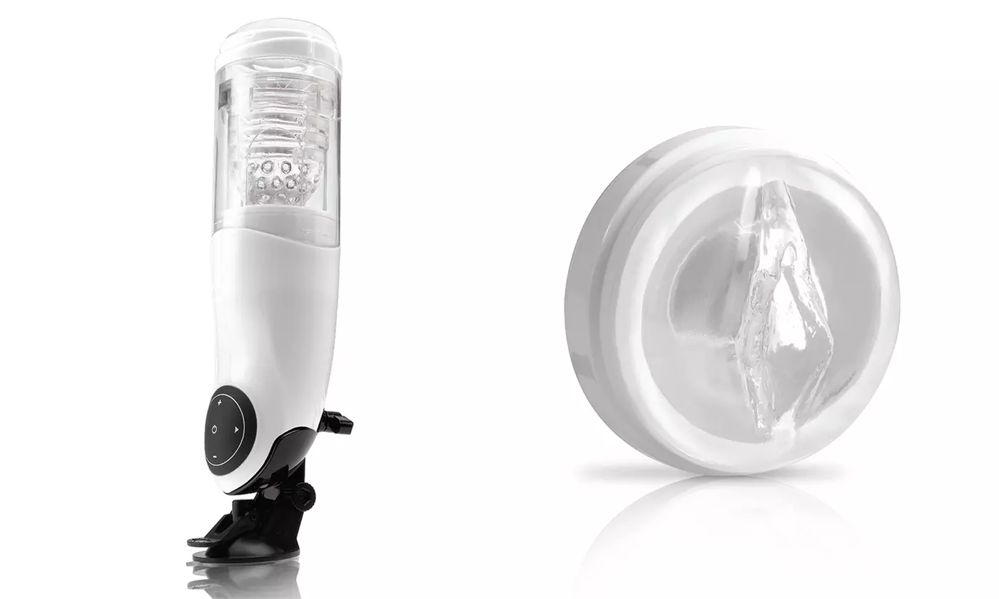 Pipedream Mega-Bator Automatic Stroker with Suction Cup and Phone Holder - Second Medium