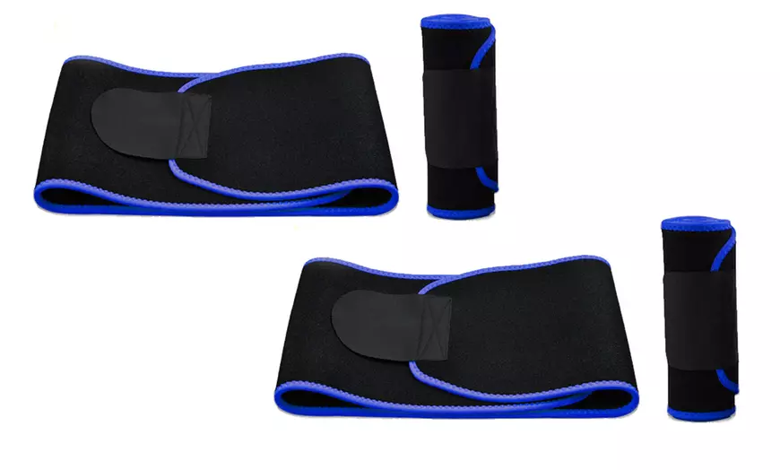 Image 18: Neoprene Sweat Waist Trainer
