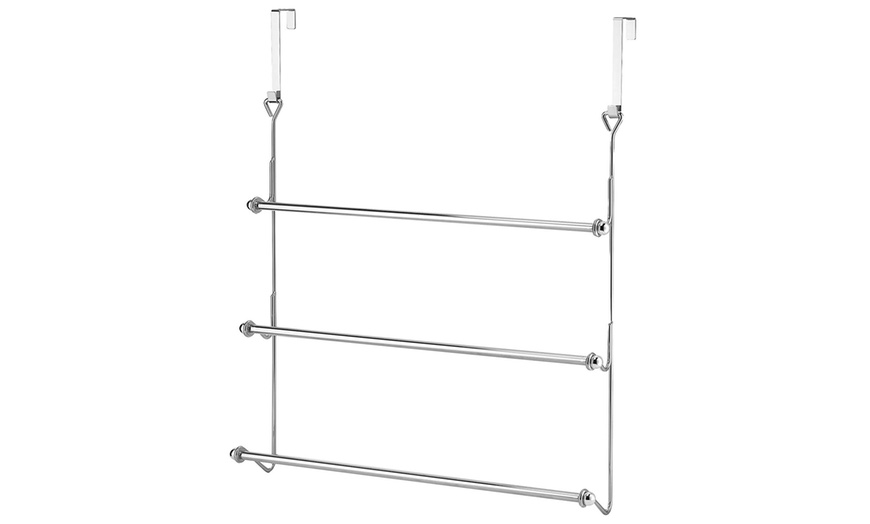 Image 4: Three-Tier Towel Rack