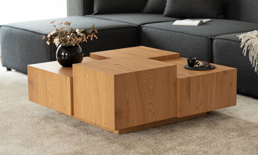 Image 3: Salontafel met 'zweefeffect'