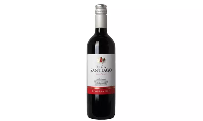 Three or Six Bottles of Vina Santiago Tempranillo (2015) at Vines Riverbend Wine Merchants - Primary Image