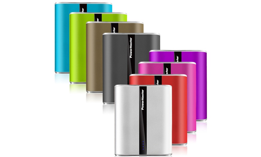 Image 1: Portable 12,000mAh Power Bank