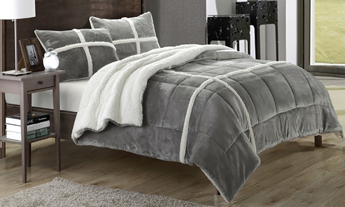 costco sherpa comforter