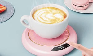 Coffee Cup Heater with Timing Coaster