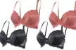 Women's Padded Lace Underwire Push Up Bra (4-Pack) - Image 4